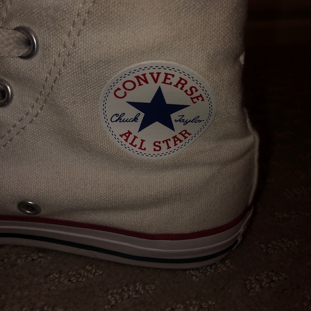 White Converse